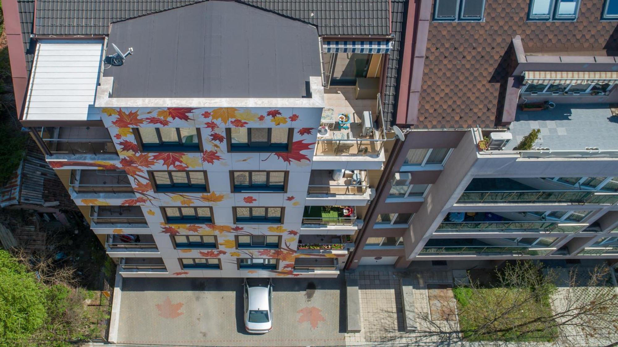 ソフィアColorful Studio With Balcony - Free Parkingアパートメント エクステリア 写真